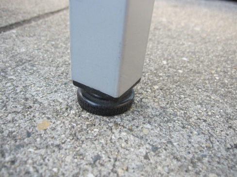 折りたたみテーブル　ホワイト　1500ｘ450ｘ700