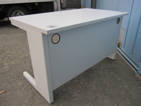 事務机　平デスク　ホワイト　1200ｘ700ｘ700