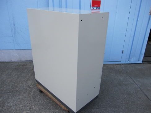 ３段ラテラル　鍵あり　ニューグレー　プラス製　900ｘ450ｘ1100