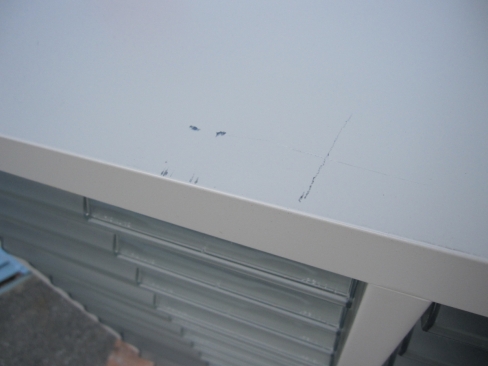 2列浅型8段深型5段クリアケース　ニューグレー　660ｘ400ｘ880