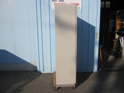 両開き書庫　鍵あり　ニューグレー　900ｘ450ｘ1800　HTM-189HS-WE　イトーキ製シンライン