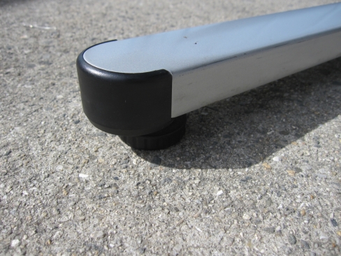 会議用テーブル　ホワイト　1500ｘ750ｘ720　Ｔ字脚