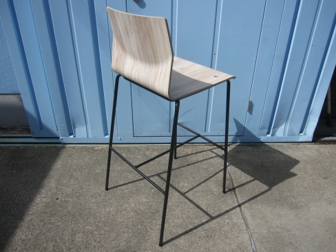 特価！　カウンターチェア　ハイチェア　オカムラ製スイープ　L409BR MW74