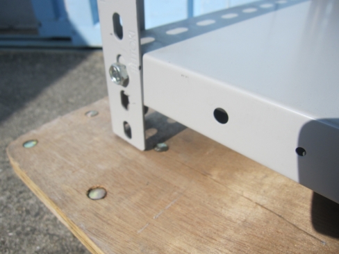 特価！　フルボルトラック　880ｘ450ｘ2100　ニューグレー