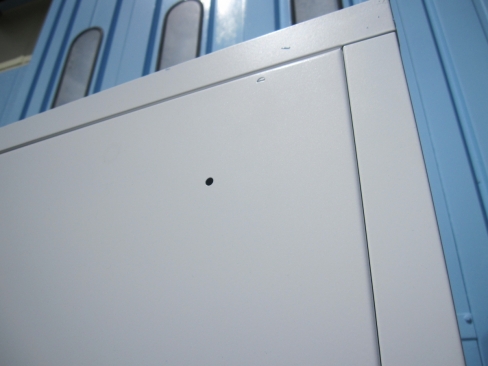 ６人用ロッカー　ホワイト　鍵あり　900ｘ515ｘ1790