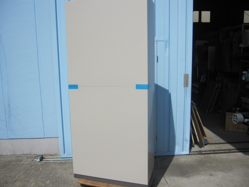 上下書庫セット　鍵あり　ニューグレー　900ｘ450ｘ2020