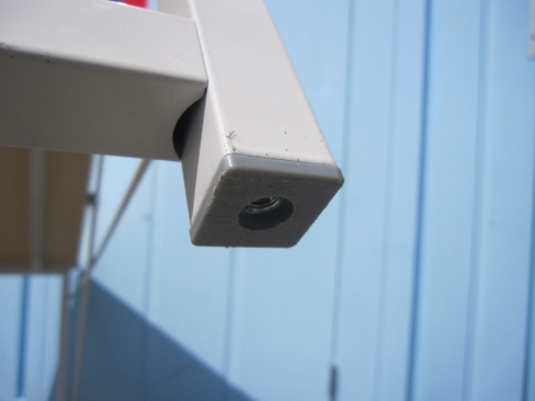 特価！　ワークデスク　アジャスター無し　木目チーク　1200ｘ600ｘ690