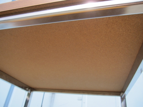 電話台　450ｘ450ｘ700　木目