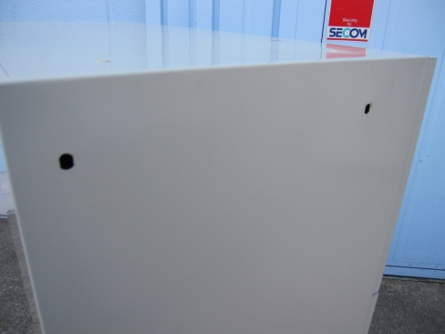 ３段ラテラル　鍵あり　ニューグレー　プラス製　900ｘ450ｘ1100