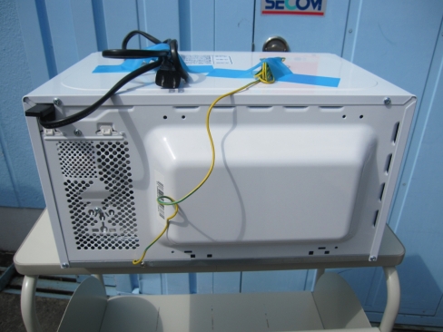 電子レンジ　2018年製　アイリスオーヤマ　IMB-T174-6-W