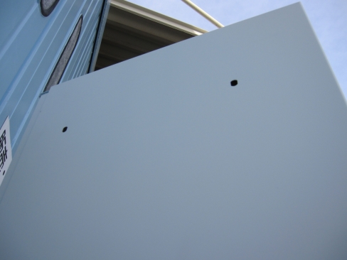 上下書庫セット　両開き/両開き　鍵あり　ホワイト　イトーキ製シンライン　900ｘ450ｘ2150