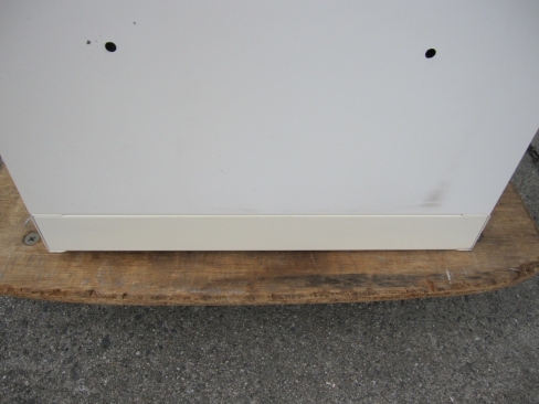 上下書庫セット　ホワイト　鍵あり　800ｘ400ｘ1760　オカムラ製ヴィラージュ　多少日焼けあり