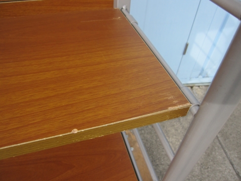 突っ張りラック　背板付き　600ｘ310ｘ2080～2880