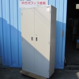 両開き書庫 鍵あり ニューグレー コクヨ製 880x380x1790