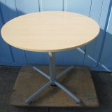 丸テーブル φ750 H700 木目チーク