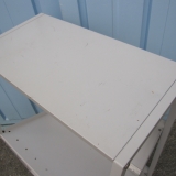 移動式本立て ニューグレー 550x390x890 ワゴン ラック