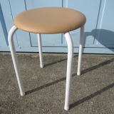 丸イス ライトブラウン φ380 H430