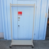 ハンガーラック アイボリー 900x550x1650