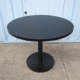 丸テーブル ブラック φ900 H730