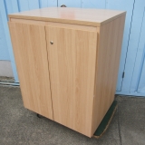 特価! 両開き書庫 木製 鍵無し 800x610x950