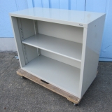 オープン書庫 ニューグレー 880x400x730 プラス製