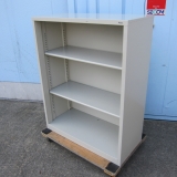 オープン書庫 ニューグレー 880x400x1120 プラス製