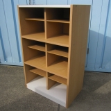 木製シューズボックス 2列3段 550x350x900