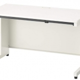 新品未開封 事務机 平デスク プラス製フラットライン 1200x600x700 ホワイト