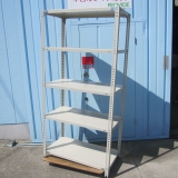 セミボルトレスラック ニューグレー 890x465x1800