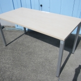 ワークデスク 1400x700x720 木目チーク コクヨ製デルフィ2 SDT-DJ147M10